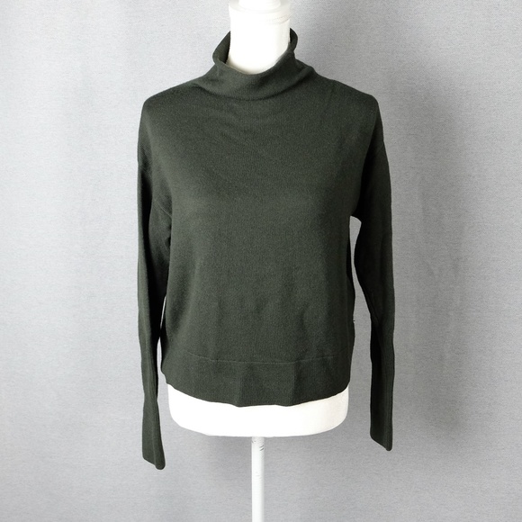 Aritzia Wilfred Cyprie Knit Sweater in Olive - Picture 6 of 12